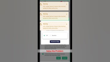 Farmer registry esign server is busy | Kisan registry problem | Farmer registration #shorts