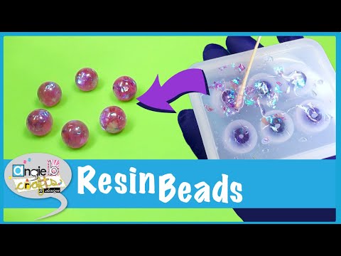 Resin Craft | Resin Jewelry | Making Beads Out of Epoxy Resin