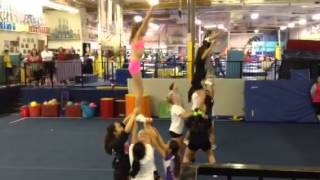 Marissa Cheer Practice 10292013