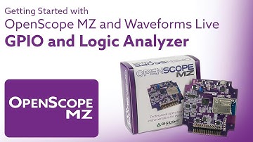 Getting Started with OpenScope and Waveforms Live - Video 9 - GPIO and Logic Analyzer