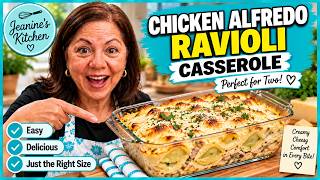You Won't Believe How Good This Chicken Alfredo Casserole Is!