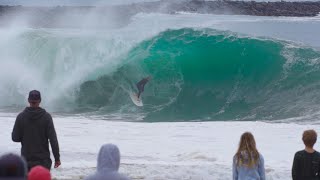 SURFING THE WEDGE BIGGEST DAY OF THE YEAR!!! SURFING THE WEDGE BIGGEST DAY OF THE YEAR!!!