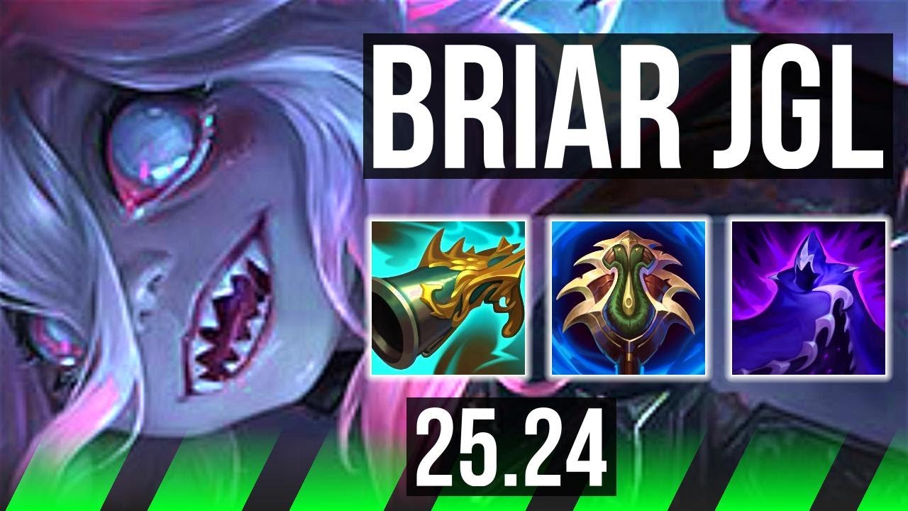 BRIAR vs SHACO (JGL) | 17/2/1 | KR Master | 25.24