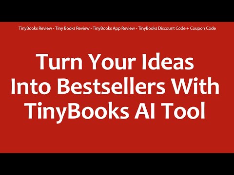 TinyBooks Review - Tiny Books Review - TinyBooks App Review - TinyBooks Discount Code + Coupon Code