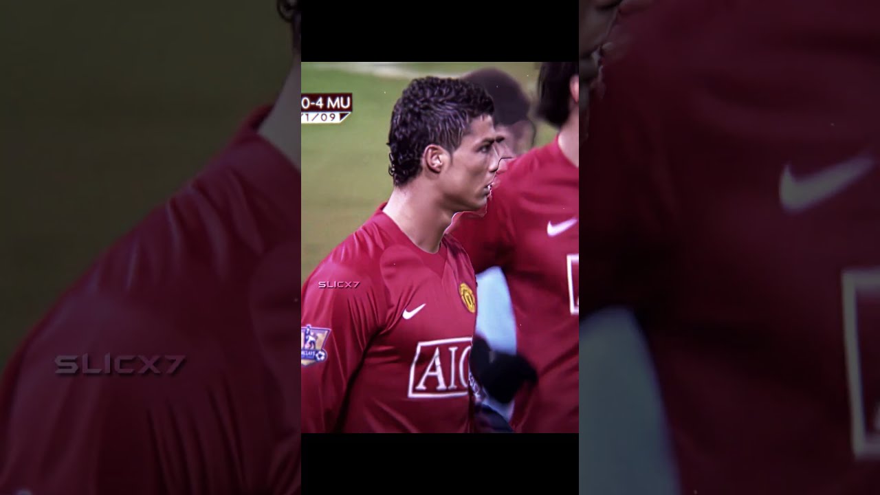 He Was So Angry In This Match Cristiano Ronaldo Young Manu Football Edit Fyp Viral