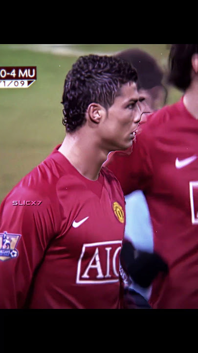 He was so angry in this match 🥶 #cristiano #ronaldo #young #manu #football #edit #fyp #viral