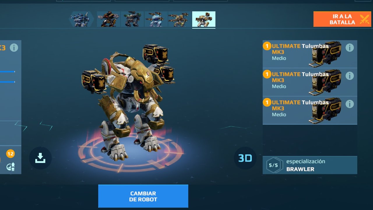 Ivory Ravana 3x Ultimate Tulumbas War Robots WR 