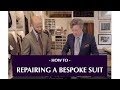 How bespoke suits are repaired