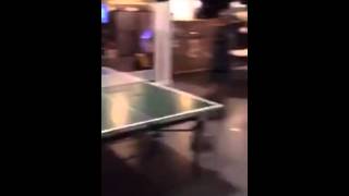 Ellen Degeneres  Playing Ping Pong