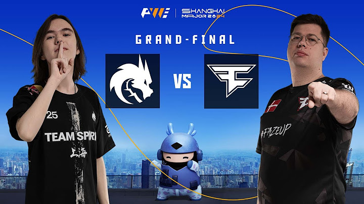 [CS] Team Spirit vs Faze Clan  | Grand Final | Perfect World Shanghai Major 2024 - MN CAST