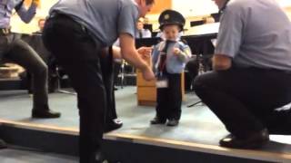Garda Ceejay bravery medal.