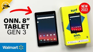 Walmart ONN 8' Tablet Gen 3 (2022 Model)  Unboxing & Review