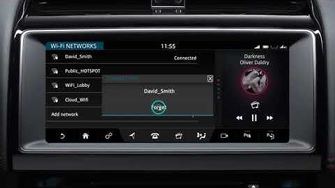 Jaguar F-PACE 2019 | InControl Touch Pro Connectivity