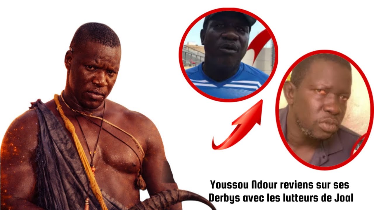 Youssou Ndour alias Kalmoundor ses Derbys avec Les lutteurs de Joal 