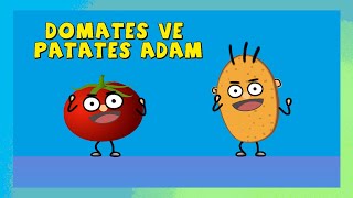 Domates Adam Ve Patates Adam Eğlenceli Çocuk Ve Bebek Dans Şarkısı Eğlenceli Minima