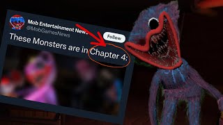 Poppy Playtime Chapter 4 - Confirmed Monsters \& Official Leaks