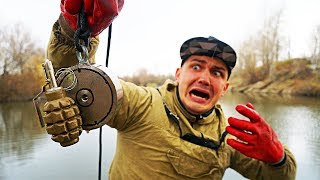 Это самая опасная жуткая находка за все время магнитной рыбалки Это самая опасная жуткая находка за все время магнитной рыбалки
