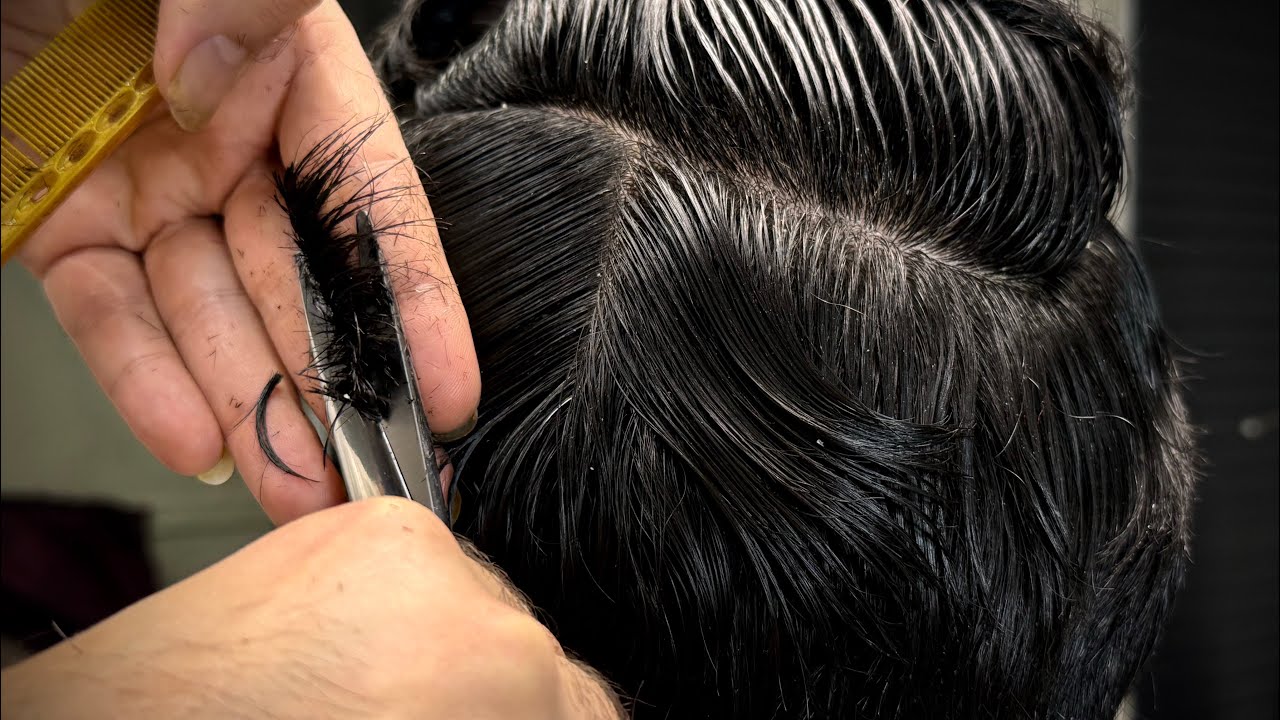 💈 ASMR Barber Haircut | Relaxing Scissor & Razor Sounds from Barber’s View