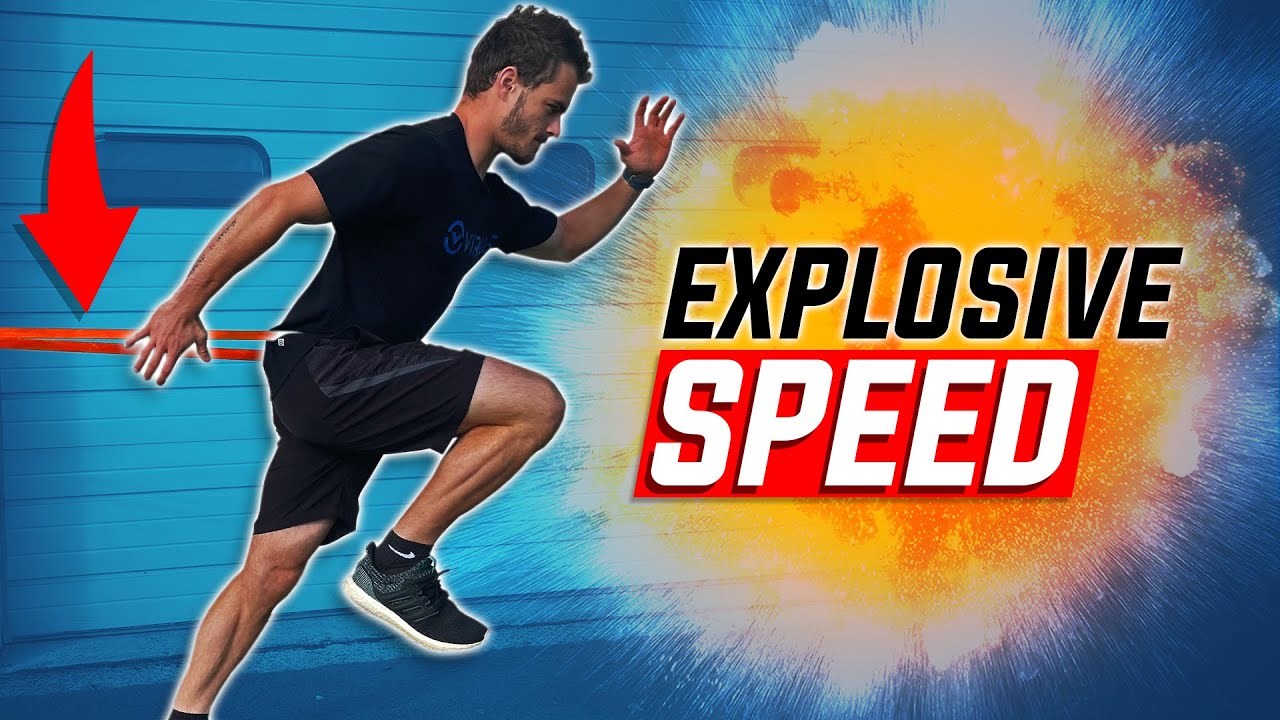 Top 4 Explosive Speed Exercises Using Resistance Bands 