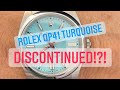 Rolex OP41 Turquoise DISCONTINUED!? And unboxing mine! Rolex Oyster Perpetual Stella dial