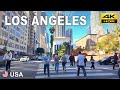 Los Angeles Daytime Walk / 7th Street to Little Tokyo / USA 🇺🇸 / December 2024 / 4K HDR