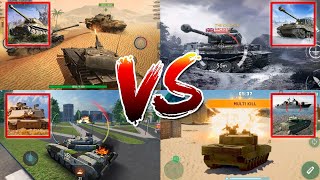 ☢️War Machines VS World Of Tanks Blitz VS Tank Warfare VS Armada Modern Tanks☢️ screenshot 3