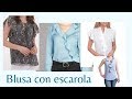 Blusa con Escarola