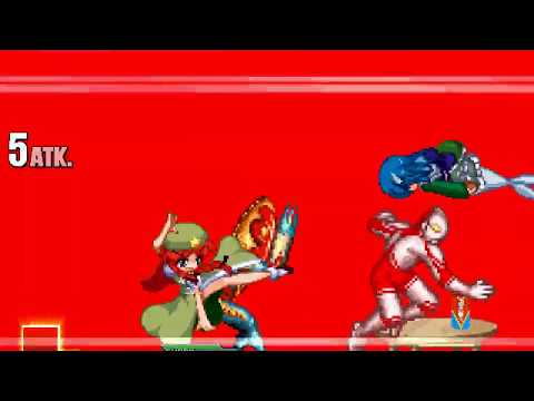 MUGEN　紅美鈴&ウルトラマンジャックVSわかさぎ姫&メトロン星人