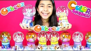 ORBEEZ and GLITTER Globes Spongebob Cinderella Olaf Sofia The First|B2cutecupcakes