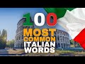 100 Most Common ITALIAN WORDS (with Examples and a FREE PDF)