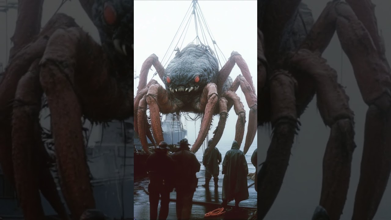 unknown deep sea creature caught  