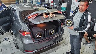 Corolla 0KM 2023 com 2 FB Audio 12 1600rms, HD15000 grave violento!