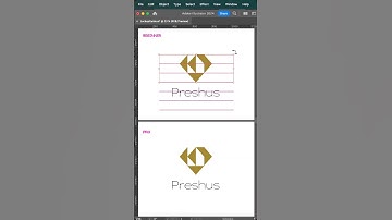 Free Script - Vertical Logo Lockup for Adobe Illustrator #adobeillustrator #gridit #logodesign