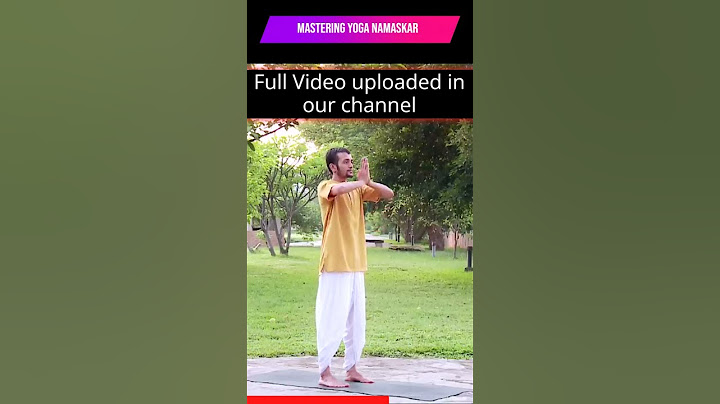 mastering yoga namaskar #sadhguru #yoga
