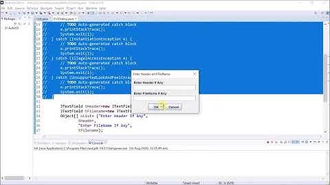 #04 Tool To Take Screenshot in JAVA-Part4 ||UIManager||SystemLookand Feel||JOptionPane