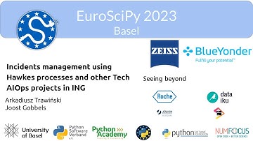 EuroSciPy 2023 - Incidents management using Hawkes processes and other Tech AIOps projects in ING