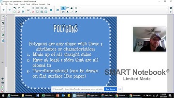 Envisions 15-1 and 15-2: Polygons and Quadrilaterals