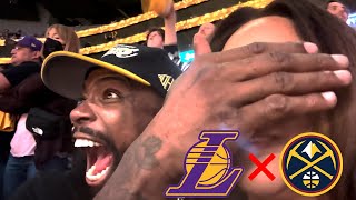 I Took My Baby Mama To Lakers Vs Nuggets Game And This HAPPENED!
