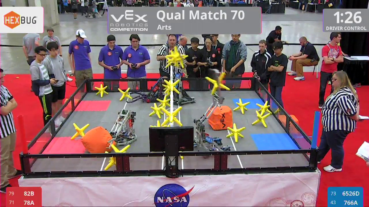 2017 VRC Arts Q70 - 82B 78A vs 6526D 766A - 35 to 11