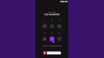 Animated Hamburger Menu Tutorial | How To Build An Animated Hamburger Menu With Only CSS