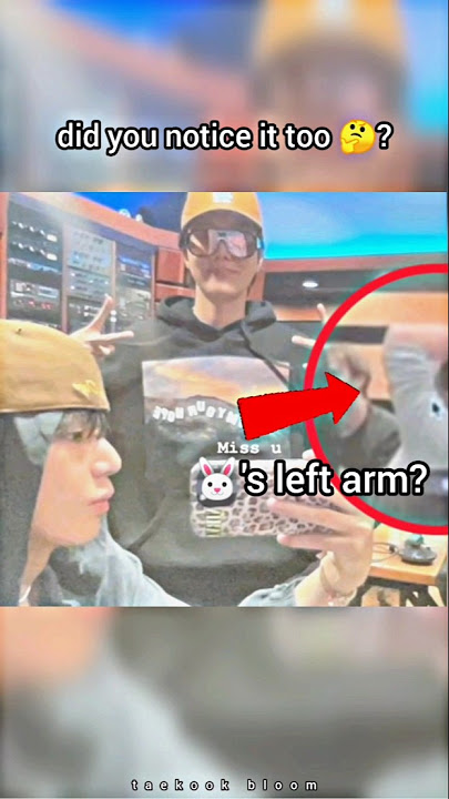 Is that Jungkook 🤔🐰⁉️ Did you notice it 😳? #shorts #taekook
