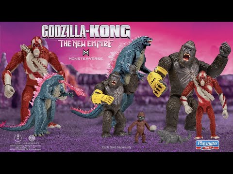 Godzilla x Kong The New Empire Basic Figures Commercial – 30sec
