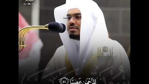 { يَا أَبَتِ لَا تَعْبُد الشَّيْطَان} تلاوة خاشعة من سورة مريم | فضيلة الشيخ ياسر الدوسري.