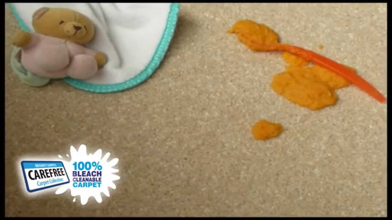 Regency CAREFREE Baby Food Carpet Cleaning Regency Carefree Bleach