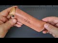 Шкіряні чохли на ножі Opinel (Leather Folding Knife Cover for OPINEL)