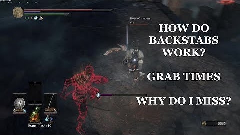 Dark Souls 3: How to PvP Part #9 Backstabs... how do they work?