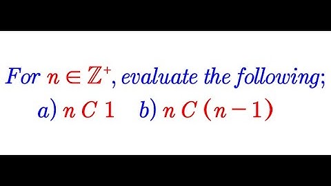 Evaluation of combinations
