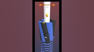 Stack Ball Gameplay Walkthrough Level 202  #shorts