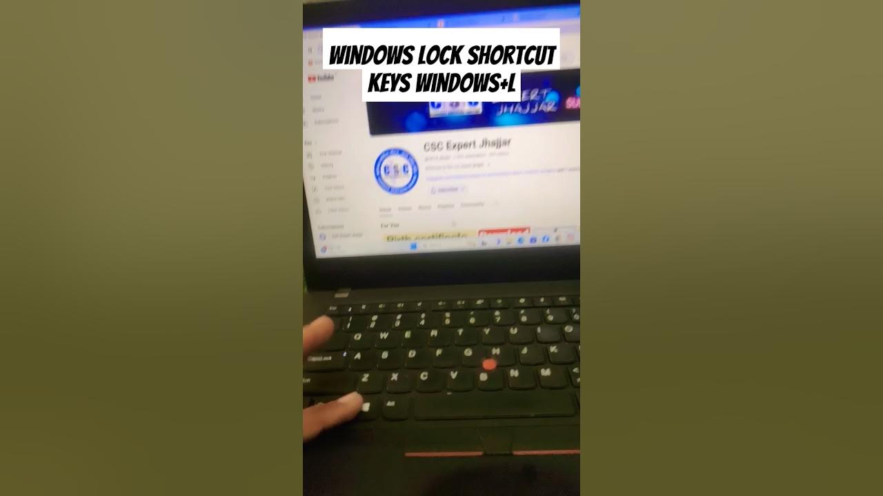 Windows lock shortcut keys computer copa computergk copaiti 