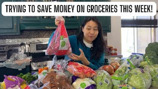 Plant Based Grocery Haul for Family of 7 | Trying To Save MONEY This Week